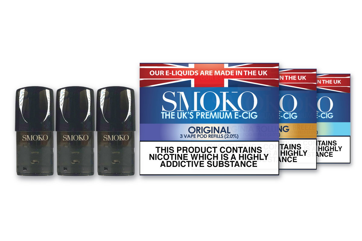 Smoko: Introducing The New SMOKO VAPE Pod!
