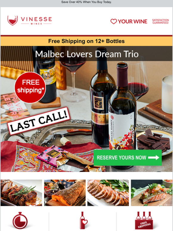 Down to the Last Sips: If You Love Malbec, You MUST Secure This Offer Before It's Sold Out, On Sale for Less Than $13.50/Bottle