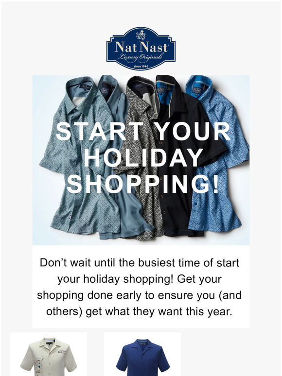 Shop Early This Year!