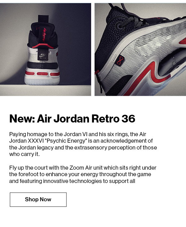 Pro Direct Basketball: New: Air Jordan Retro 36 'Psychic Energy' | Milled