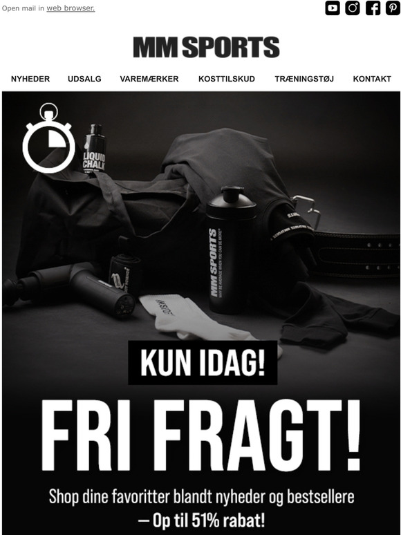  LAST CHANCE - FRI FRAGT!