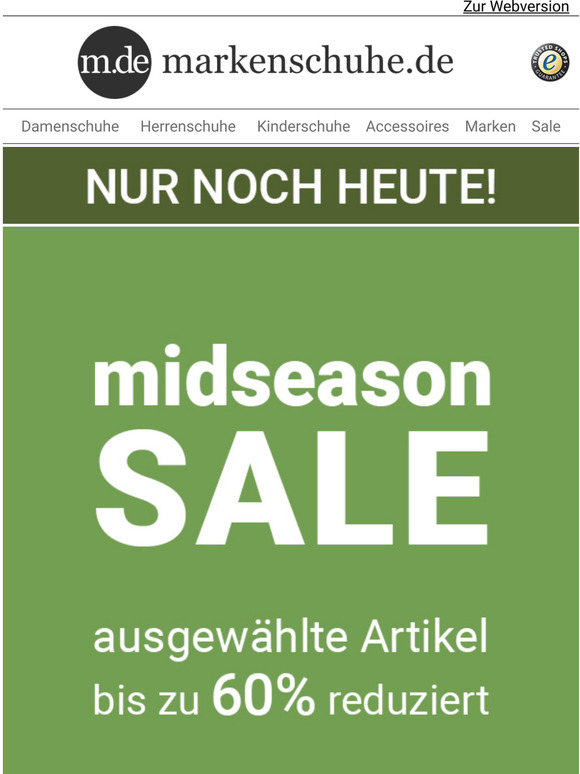 Letzte Chance: Midseason Sale