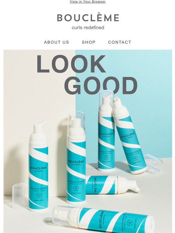 Meet our new Foaming Dry Shampoo 