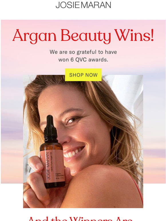 Josie Maran Meet the QVC Winners! Milled