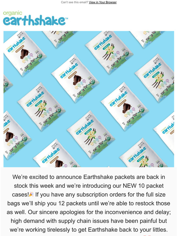 Back in Stock & Introducing Our New 10 Pack Cases!