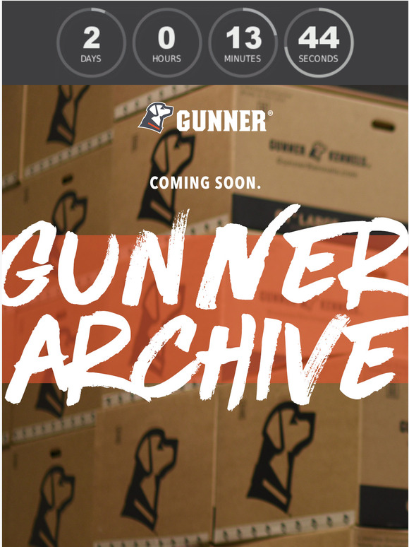 Gunner Kennels From The Archive LimitedEdition Kennel Color Drop in