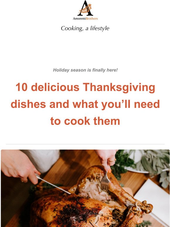 In search for the perfect Thanksgiving menu? Check this out
