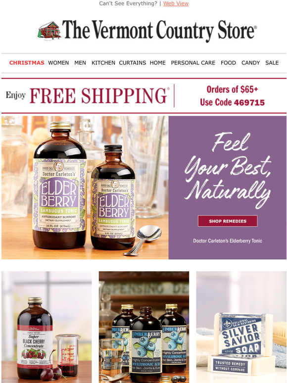 The Vermont Country Store Visit Our Apothecary Milled