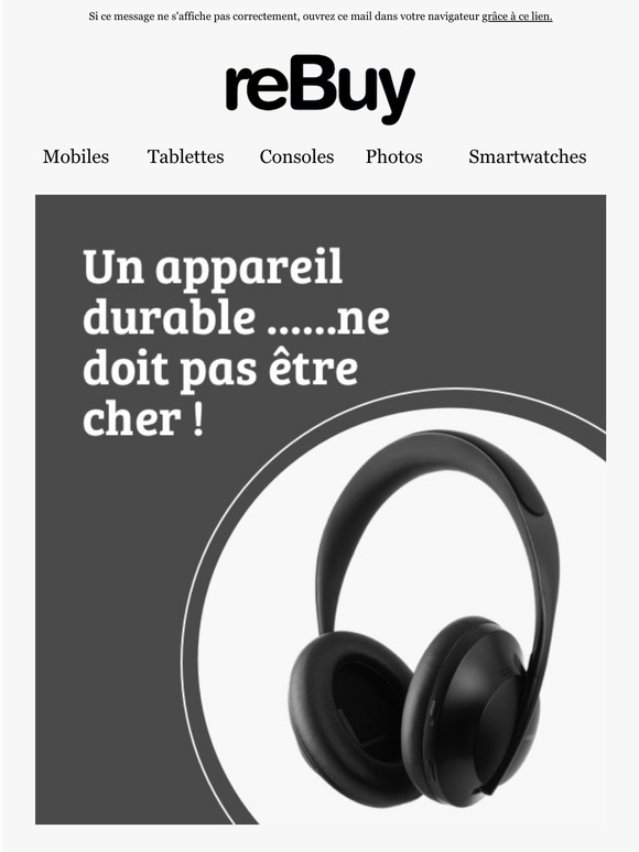 Pourquoi du neuf quand on peut avoir du reconditionn ?