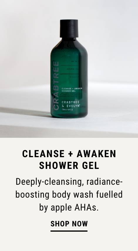 Cleanse + Awaken Shower Gel - Shop Now