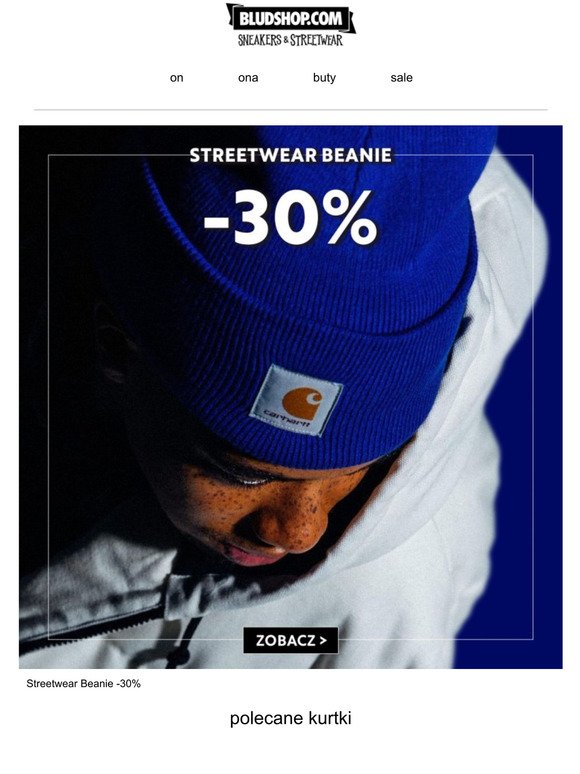  Streetwear Beanie -30%