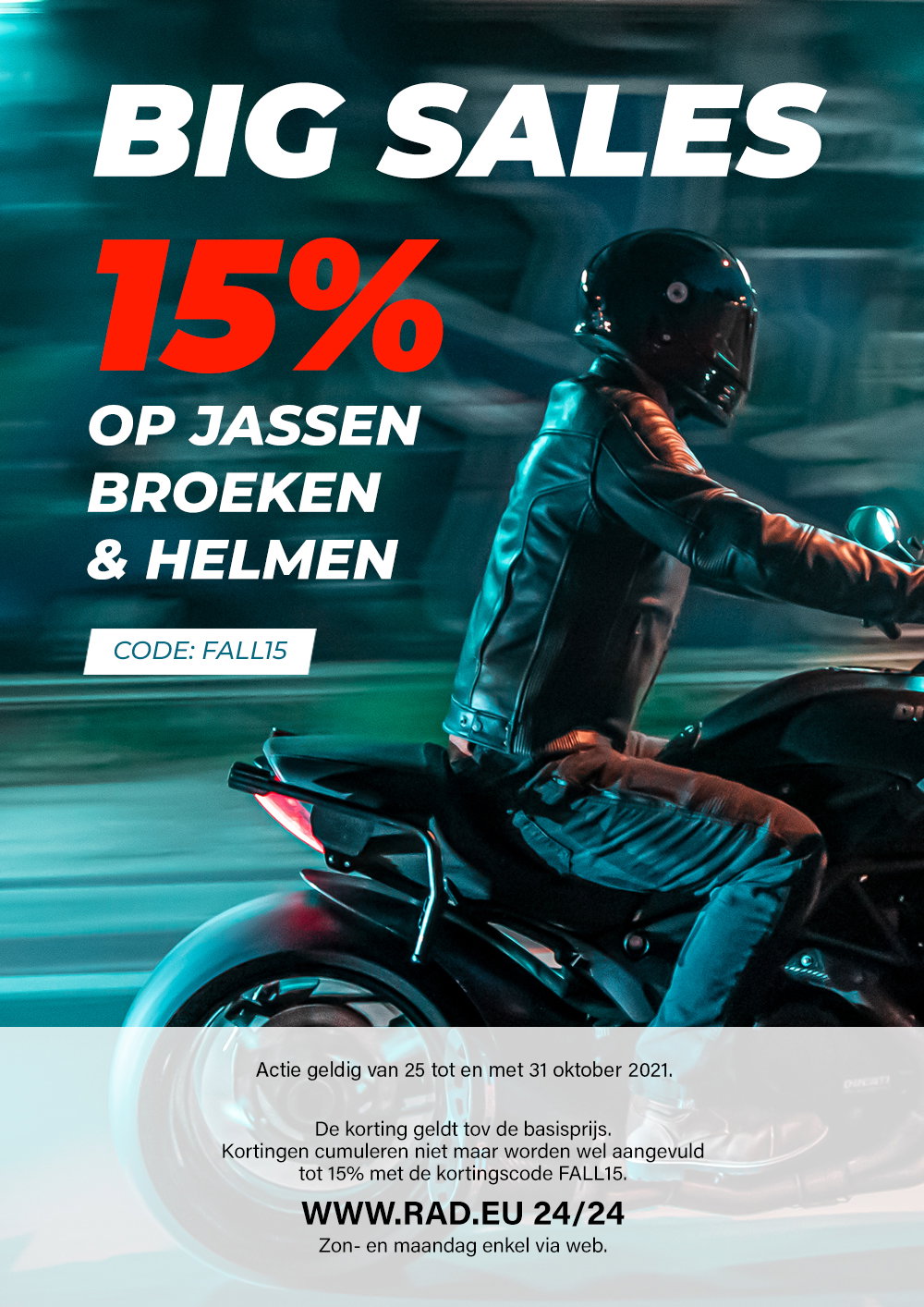 rad: BIG SALES -15% op jassen, broeken en helmen! FALL for RAD | Milled