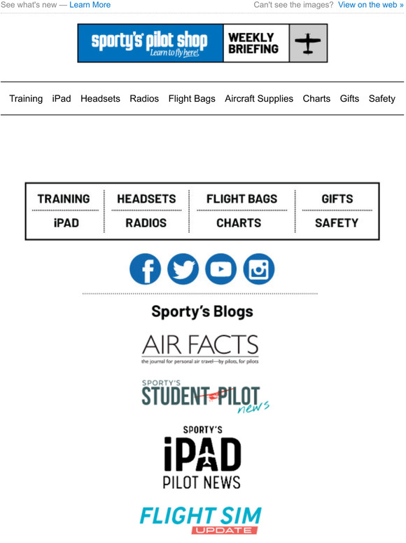 Sporty's Pilot Shop 2022 Courses Are Here! Milled