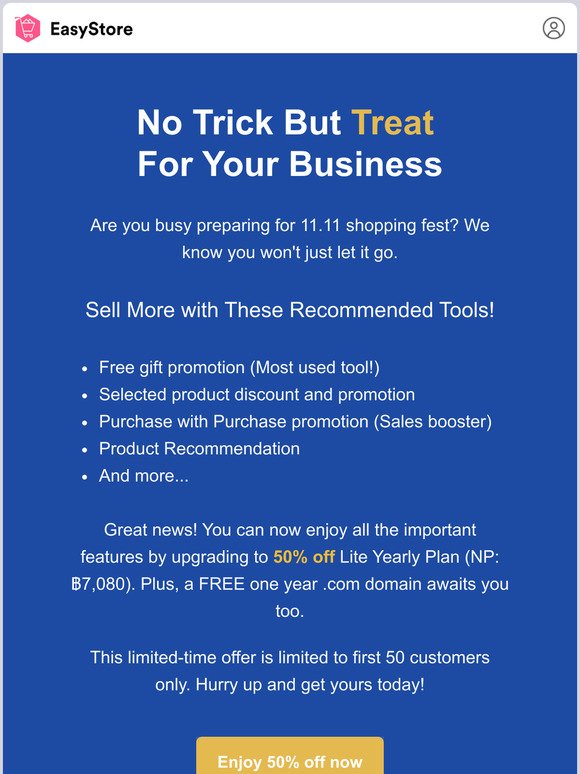 Prepare your online store for 11.11 sales boost