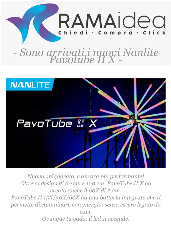 Nuovi PavoTube II X!