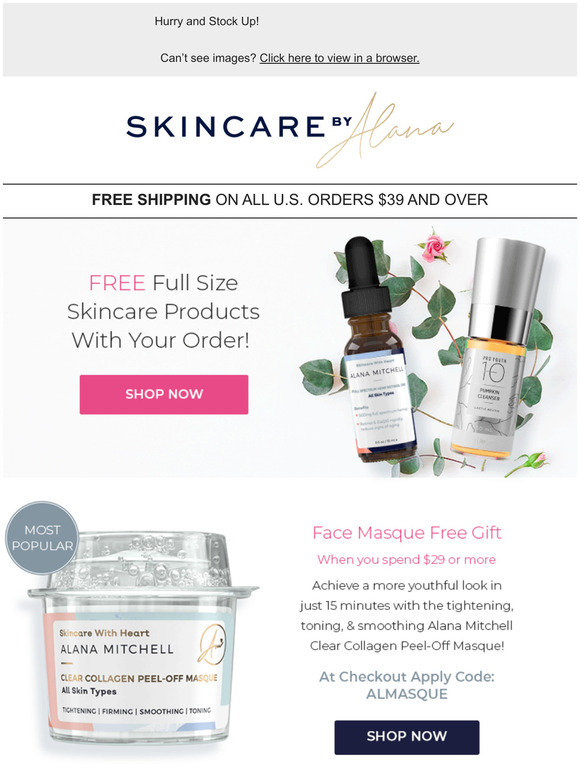 Skincare By Alana Exclusive Promotion! Free Full Size Skincare