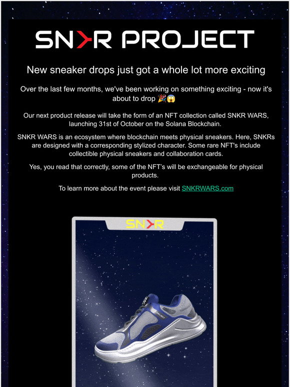 SNKR Project: NFTs backed by real SNKRs | Milled