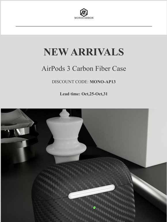 New AirPods 3 Carbon Fiber Case