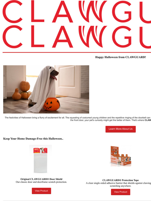 Happy Halloween from CLAWGUARD
