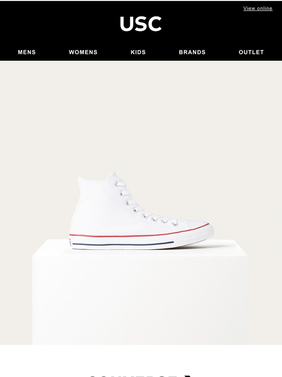 black leather converse usc