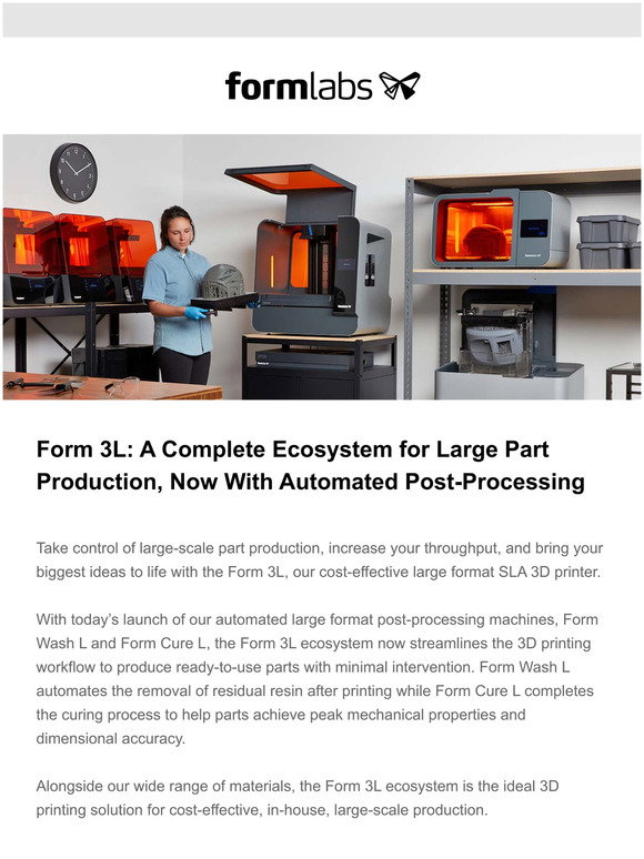 Form Wash and Form Cure: Automated Post-Processing