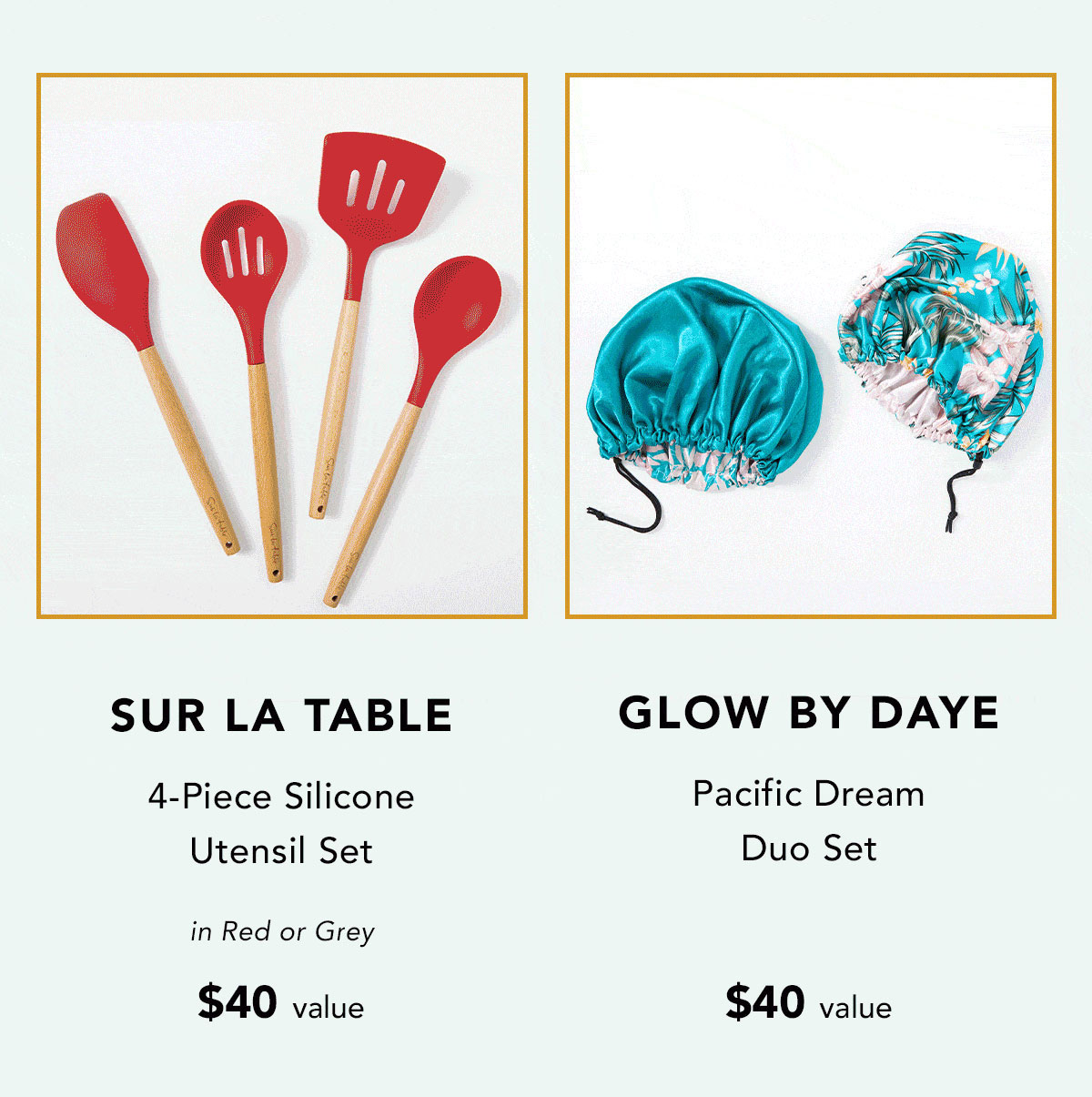 4-Piece Silicone Utensil Set in Red by Sur La Table - FabFitFun