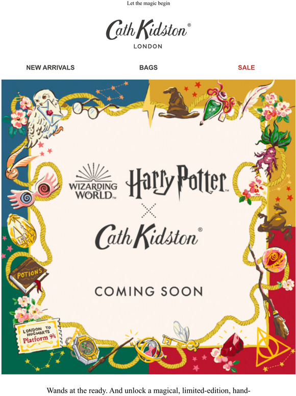 Cath Kidston (UK) Introducing Harry Potter x Cath Kidston Milled