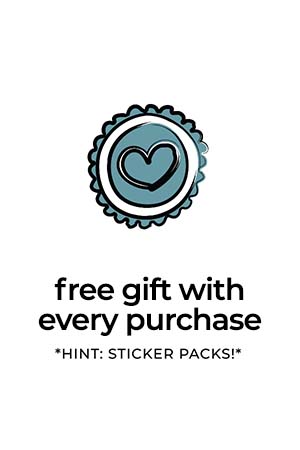 Sticker Packs with Every Purchase
