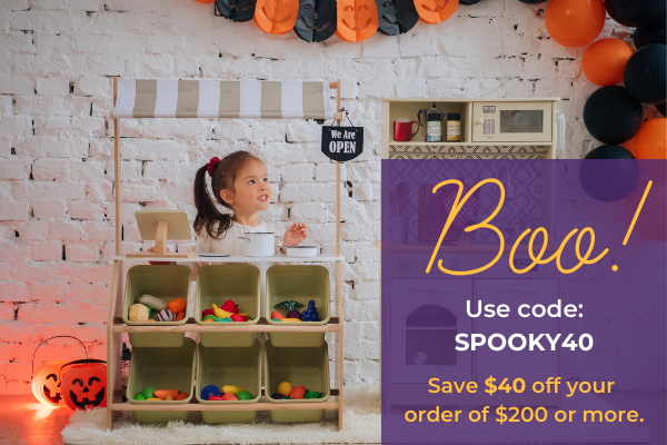 Use code: SPOOKY40 
