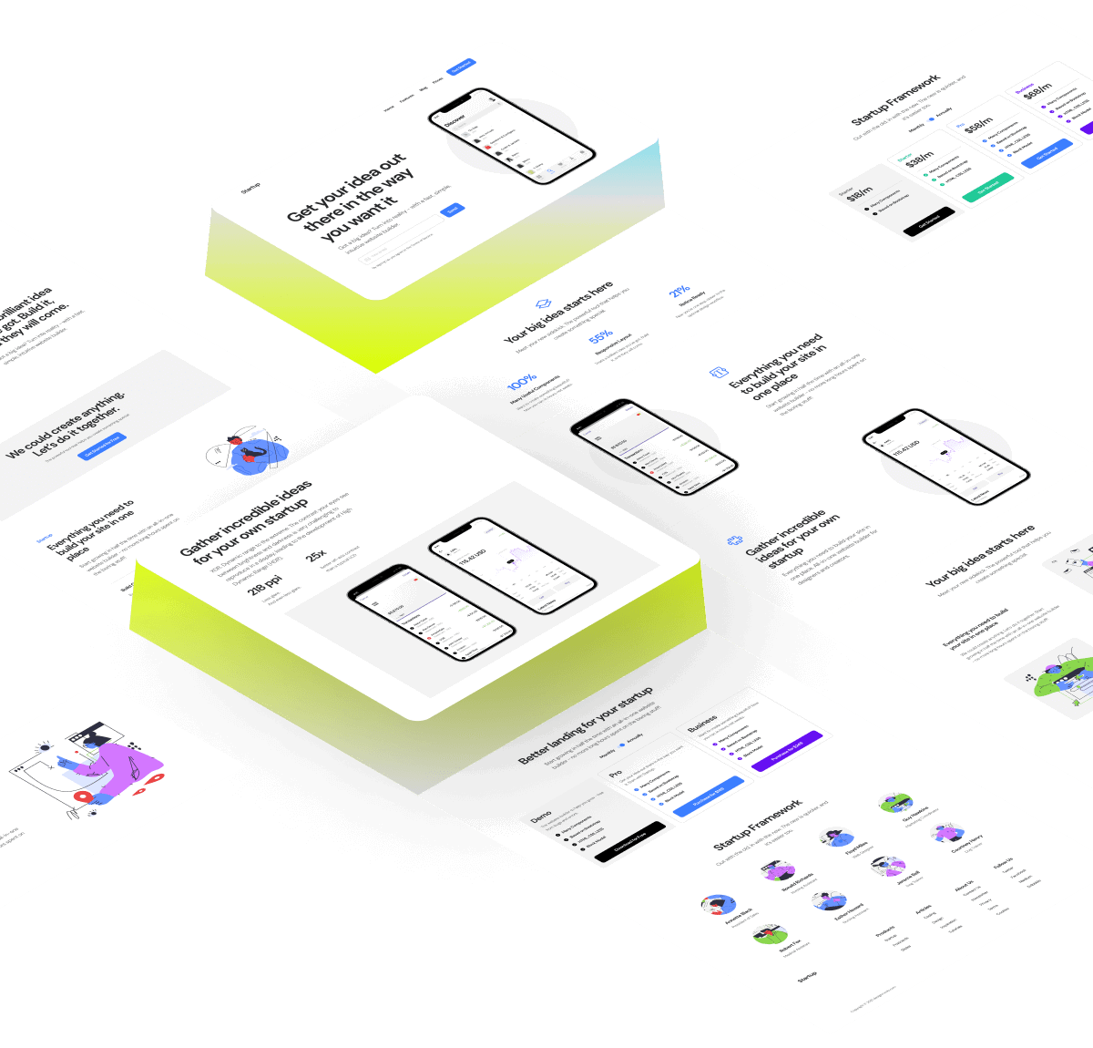 Designmodo: Introducing Startup 5. New builder - New styles - Highly  customizable - Incredible speed | Milled