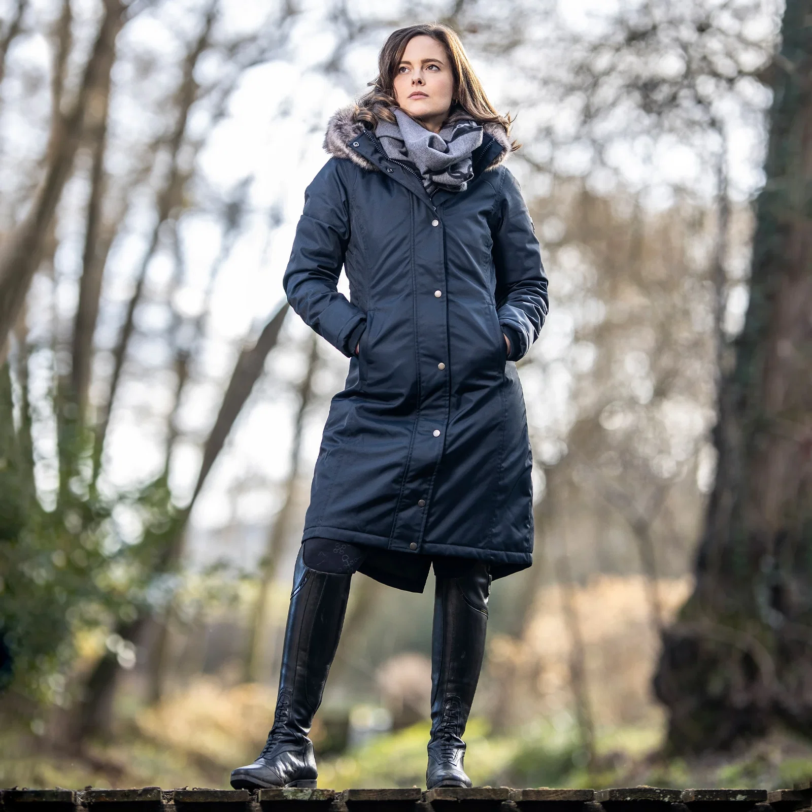 Image of LeMieux Waterproof Riding Coat