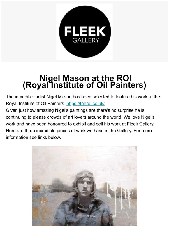 Nigel Mason - Royal Institute of Oil Painters (ROI)