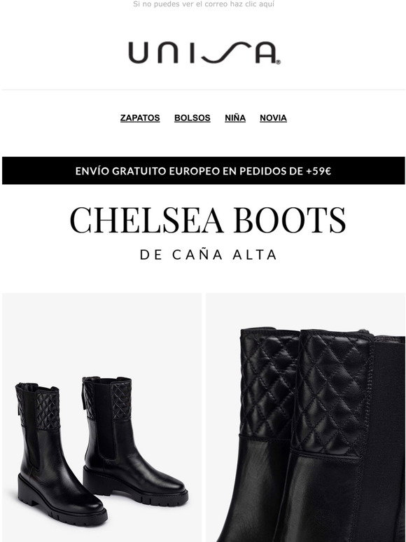 Unisa: Suelas aspecto Crepe | Cremosidad y confort extremo | Milled