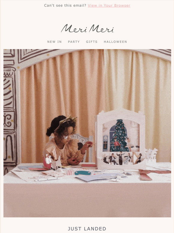 Meri Meri New! The Nutcracker Advent Calendar! Milled