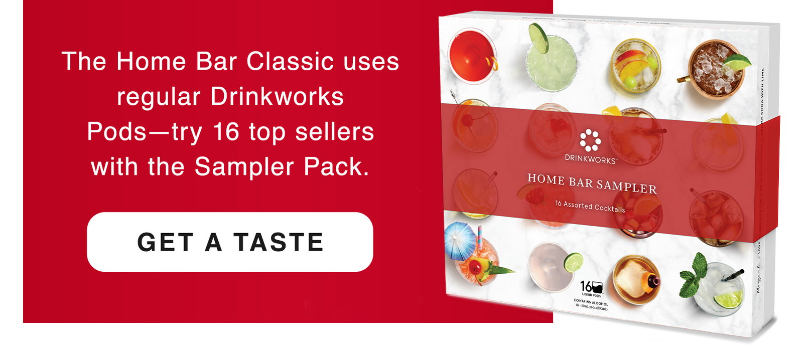 new Drinkworks Home Bar Classic 