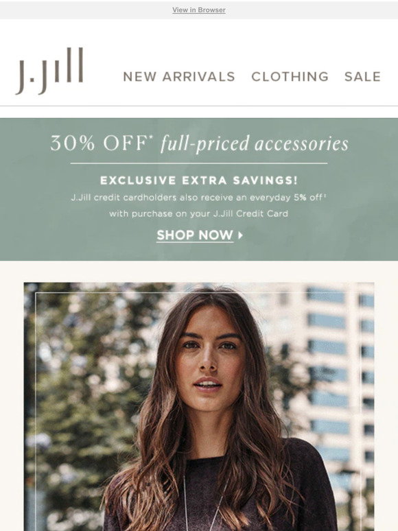 J.Jill Meet our fall colors smoky plum and rum raisin. Milled