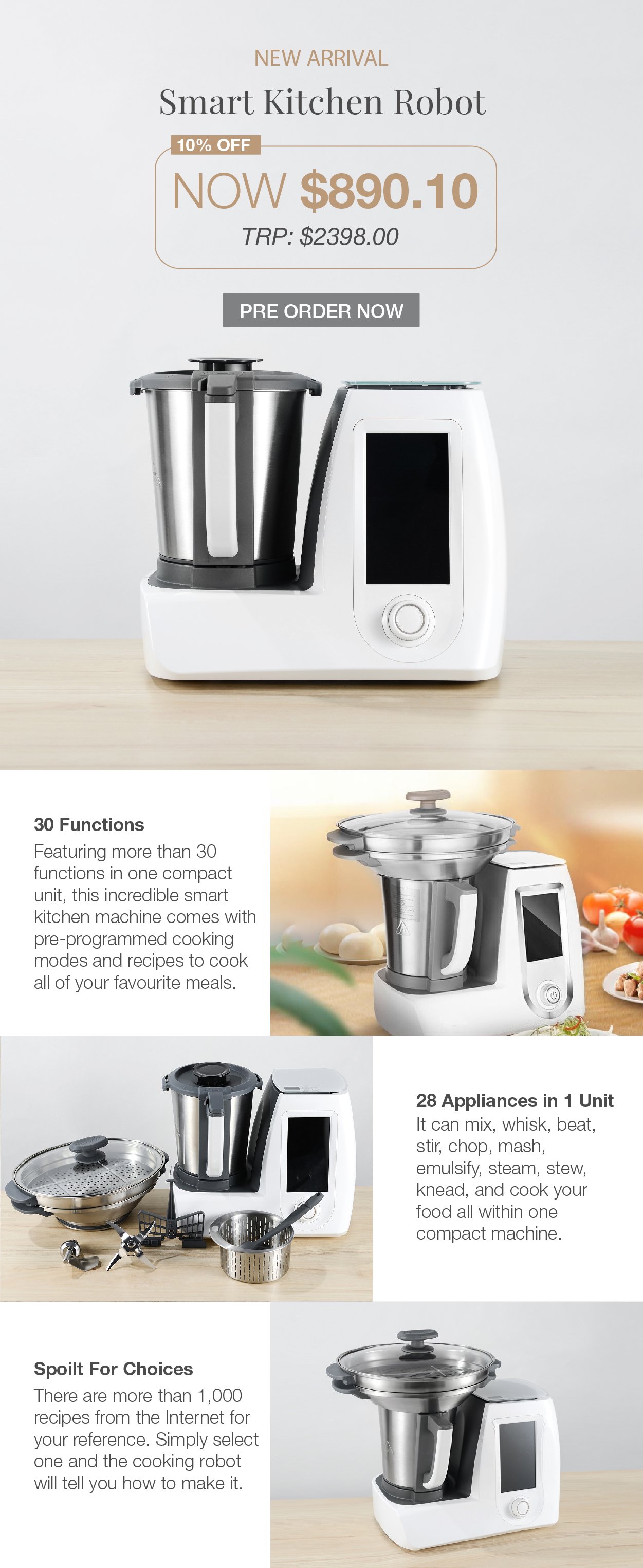 Pre-order your Cooking Robot