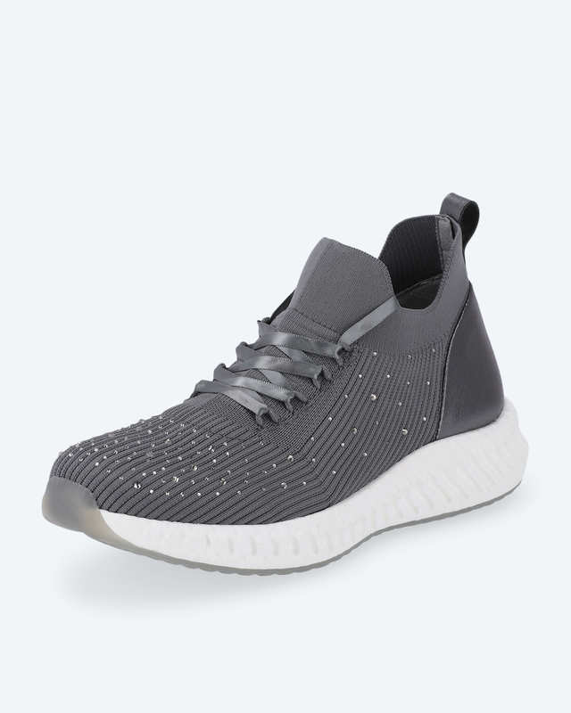 Stretch-Sneaker mit druckentlastender Sohle