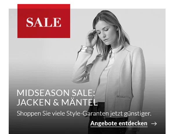 Jacken & Mäntel im Midseason Sale