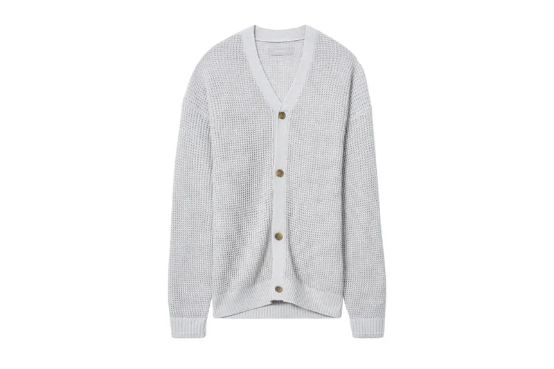 Everlane no-sweat waffle cardigan Everlane no-sweat waffle cardigan