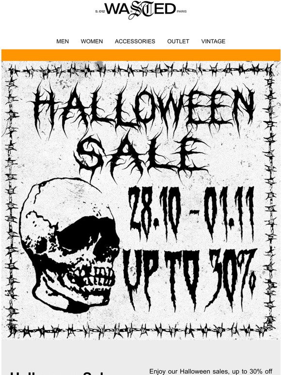 Halloween Sale 30% OFF