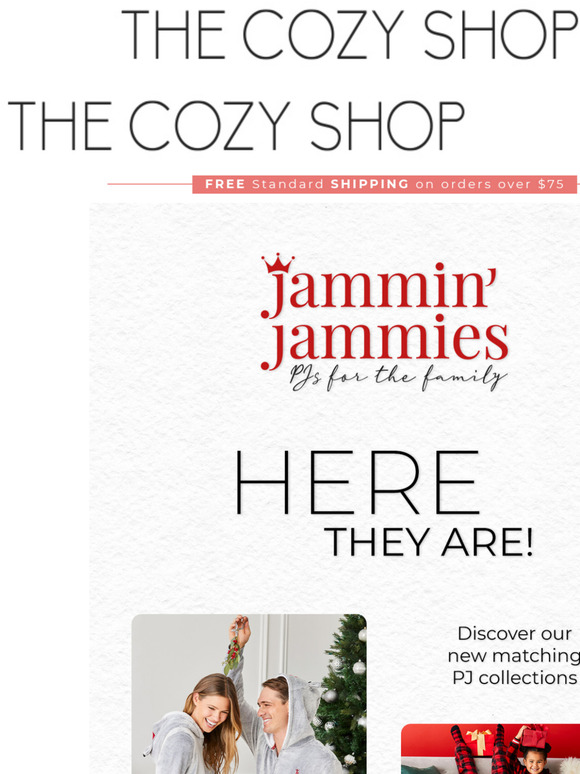 NEW MATCHING PJs just landed at The Cozy Shop