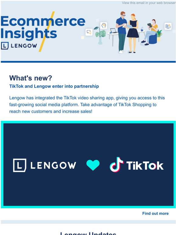 TikTok and Lengow enter into Shopping partnership