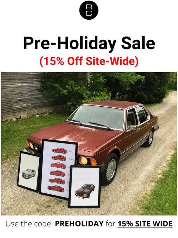Pre-Holiday Sale