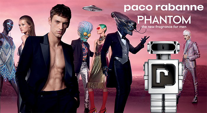 Phantom van Paco Rabanne, het parfum voor mannen, is een aromatische, futuristische geur met ingrediënten die speciaal geselecteerd zijn om je krachtig, zelfverzekerd, sexy en energiek te laten voelen.