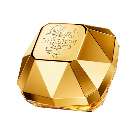 Paco Rabanne Lady Million is een bloemige en fruitige damesgeur, uitgebracht in 2010. Een Eau de Parfum voor de femme-fatale die een geur draagt om te verleiden. De femme-fatale heeft lust voor het leven en leeft voor de achtervolging. Het damesparfum is gecreëerd door de parfumeurs Anne Flipo, Beatrice Piquet, Dominique Ropion en Bruno Jovanovic. Het frisse en bloemige parfum opent met de sensuele en zoete geur van oranjebloesem, Amalfi citroen, frambozen en een vleugje bittere sinaasappel. Oranjebloesem en jasmijn vormen het bloemige hart van het Lady Million parfum. De houtachtige basis van amber en sensuele patchoeli wordt afgemaakt met een vleugje witte honing. Ontdek de sensuele geur van Paco Rabanne Lady Million Eau de Parfum 30 ml, in een compacte flacon: ideaal om het Lady Million parfum te ontdekken!