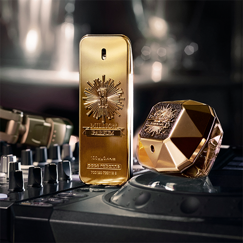 Ontdek het onweerstaanbare paar 1 Million en Lady Million Fabulous van Paco Rabanne.
