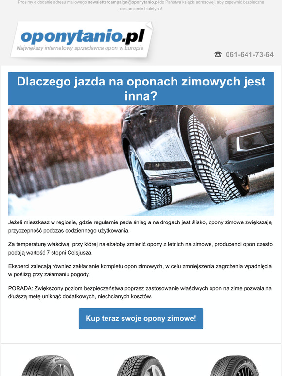 Czym tak naprawd rni si opony zimowe?
