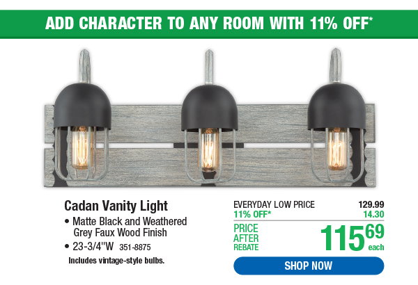 Cadan Vanity Light