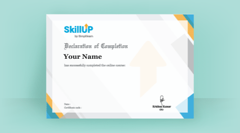 Earn a certificate and get your dream job